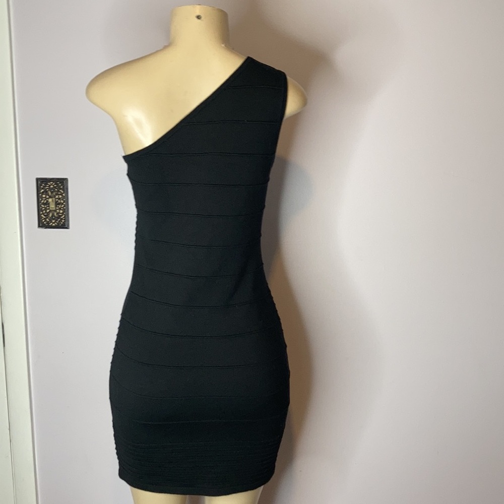 WOW Couture black One shoulder dress